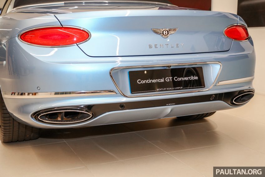Bentley Continental GT Convertible 敞篷版本地开放预览，626 Hp／900 Nm，3.8秒破百，最低从224万令吉起 99114