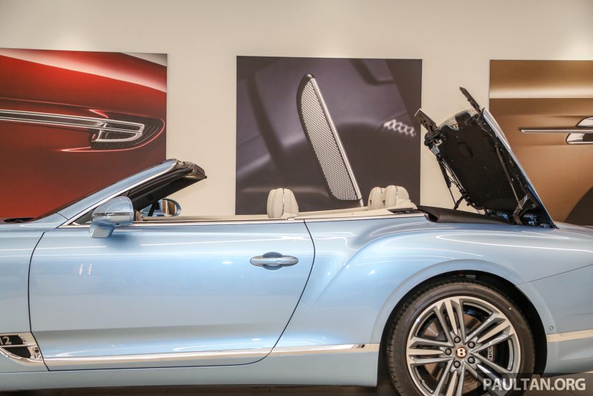 Bentley Continental GT Convertible 敞篷版本地开放预览，626 Hp／900 Nm，3.8秒破百，最低从224万令吉起 99119