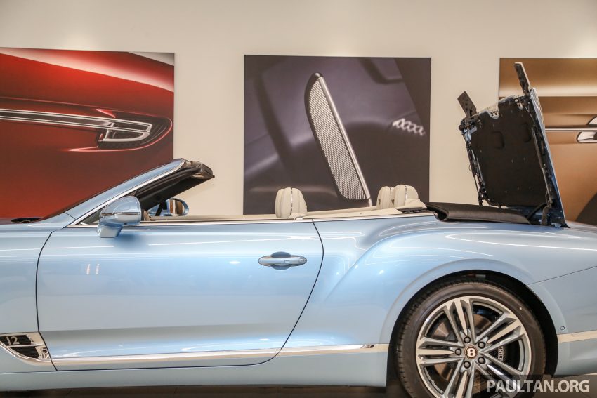 Bentley Continental GT Convertible 敞篷版本地开放预览，626 Hp／900 Nm，3.8秒破百，最低从224万令吉起 99120