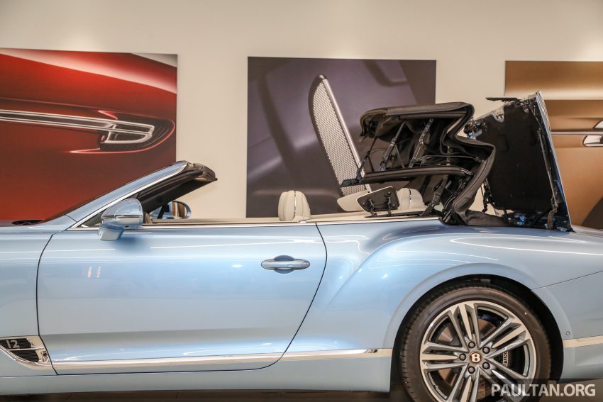 Bentley Continental GT Convertible 敞篷版本地开放预览，626 Hp／900 Nm，3.8秒破百，最低从224万令吉起 99122