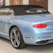 Bentley Continental GT Convertible 敞篷版本地开放预览，626 Hp／900 Nm，3.8秒破百，最低从224万令吉起