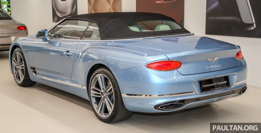 Bentley Continental GT Convertible 敞篷版本地开放预览，626 Hp／900 Nm，3.8秒破百，最低从224万令吉起 99087