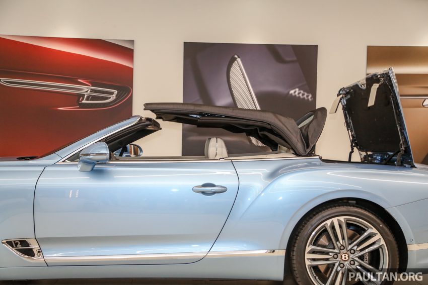 Bentley Continental GT Convertible 敞篷版本地开放预览，626 Hp／900 Nm，3.8秒破百，最低从224万令吉起 99124