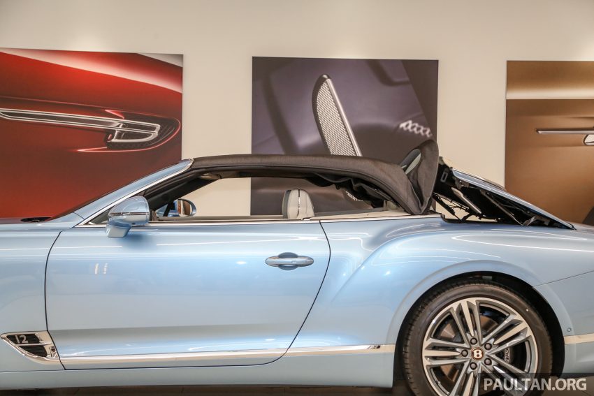 Bentley Continental GT Convertible 敞篷版本地开放预览，626 Hp／900 Nm，3.8秒破百，最低从224万令吉起 99126