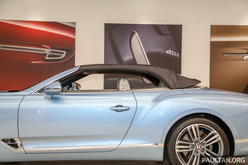 Bentley Continental GT Convertible 敞篷版本地开放预览，626 Hp／900 Nm，3.8秒破百，最低从224万令吉起 99127