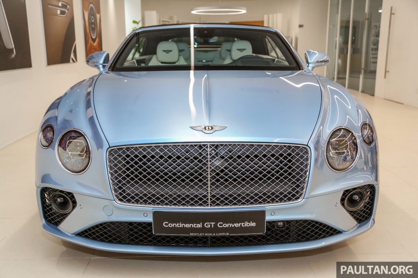Bentley Continental GT Convertible 敞篷版本地开放预览，626 Hp／900 Nm，3.8秒破百，最低从224万令吉起 99088