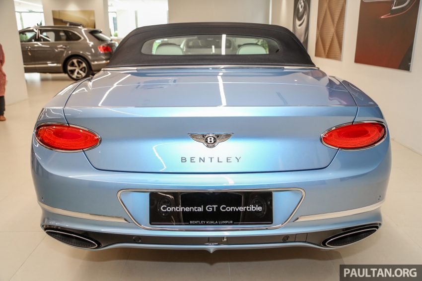 Bentley Continental GT Convertible 敞篷版本地开放预览，626 Hp／900 Nm，3.8秒破百，最低从224万令吉起 99089