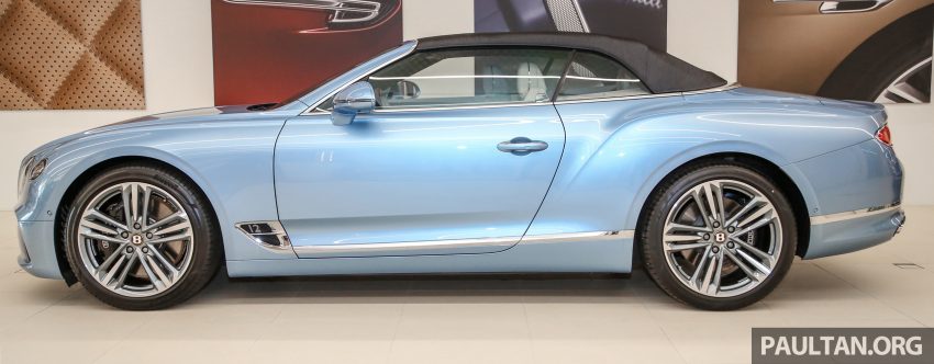 Bentley Continental GT Convertible 敞篷版本地开放预览，626 Hp／900 Nm，3.8秒破百，最低从224万令吉起 99090