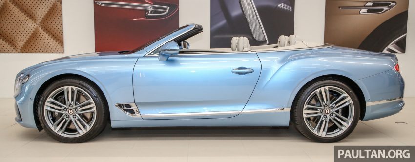 Bentley Continental GT Convertible 敞篷版本地开放预览，626 Hp／900 Nm，3.8秒破百，最低从224万令吉起 99091