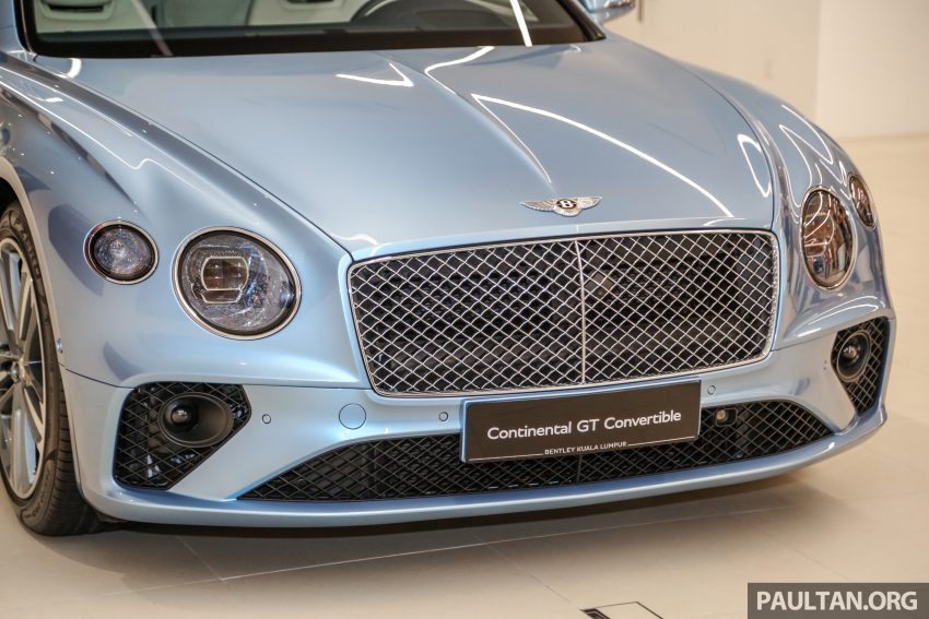 Bentley Continental GT Convertible 敞篷版本地开放预览，626 Hp／900 Nm，3.8秒破百，最低从224万令吉起 99092