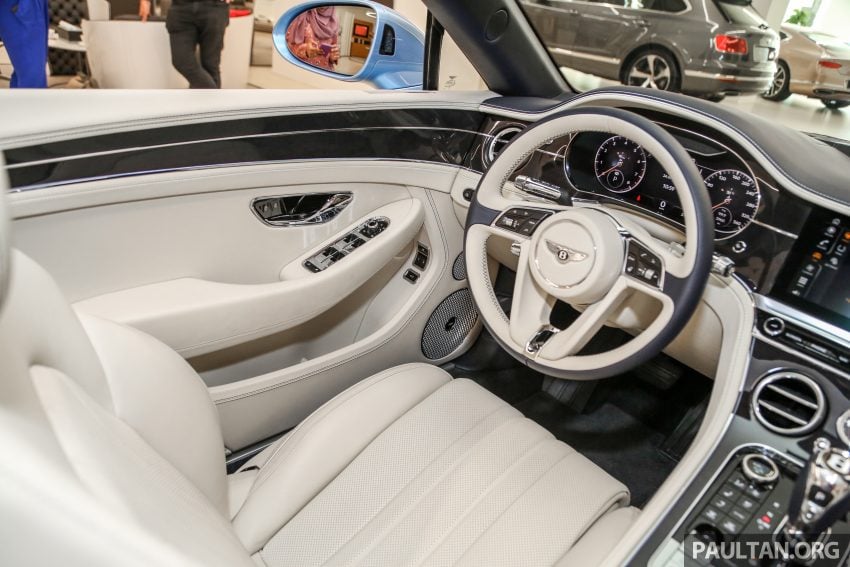 Bentley Continental GT Convertible 敞篷版本地开放预览，626 Hp／900 Nm，3.8秒破百，最低从224万令吉起 99150