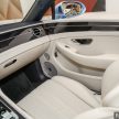 Bentley Continental GT Convertible 敞篷版本地开放预览，626 Hp／900 Nm，3.8秒破百，最低从224万令吉起