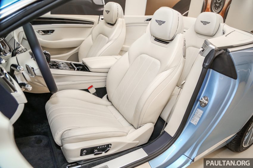 Bentley Continental GT Convertible 敞篷版本地开放预览，626 Hp／900 Nm，3.8秒破百，最低从224万令吉起 99156