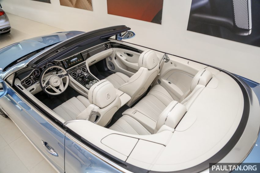 Bentley Continental GT Convertible 敞篷版本地开放预览，626 Hp／900 Nm，3.8秒破百，最低从224万令吉起 99164