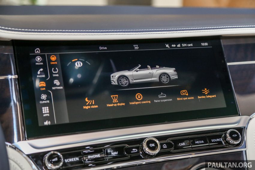 Bentley Continental GT Convertible 敞篷版本地开放预览，626 Hp／900 Nm，3.8秒破百，最低从224万令吉起 99134
