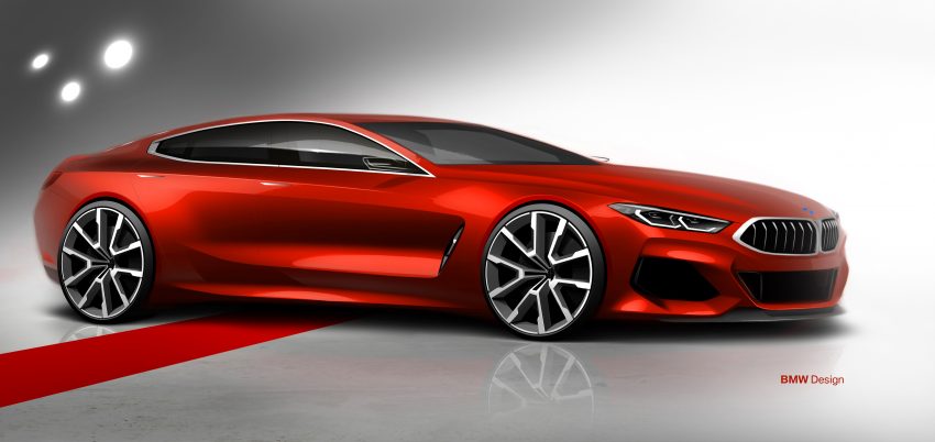 BMW 8系列 Gran Coupe 旗舰四门版跑房正式全球首发 98543