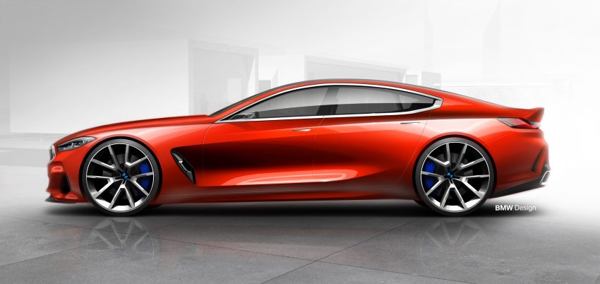 BMW 8系列 Gran Coupe 旗舰四门版跑房正式全球首发 98545