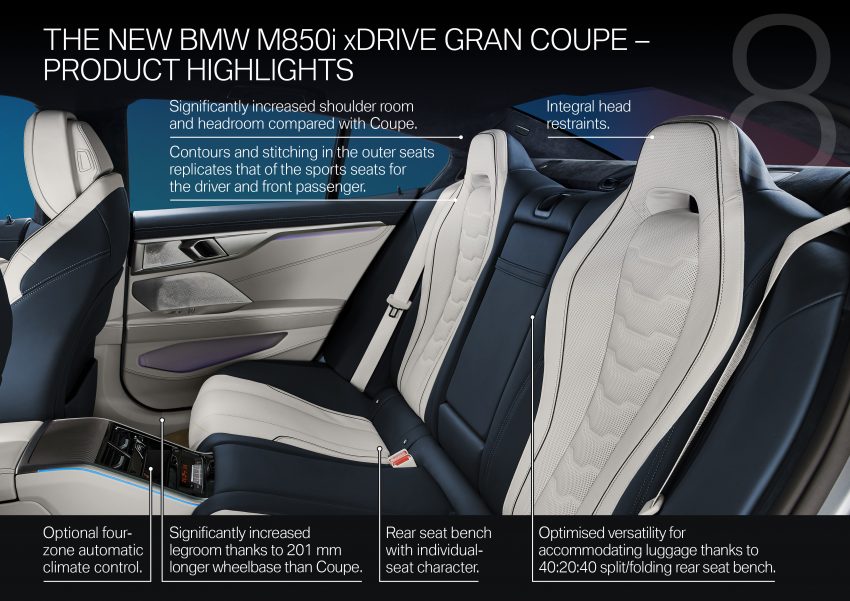 BMW 8系列 Gran Coupe 旗舰四门版跑房正式全球首发 98547
