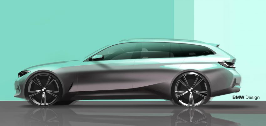 G21 BMW 3 Series Touring 官图发布，实车9月正式亮相 97614