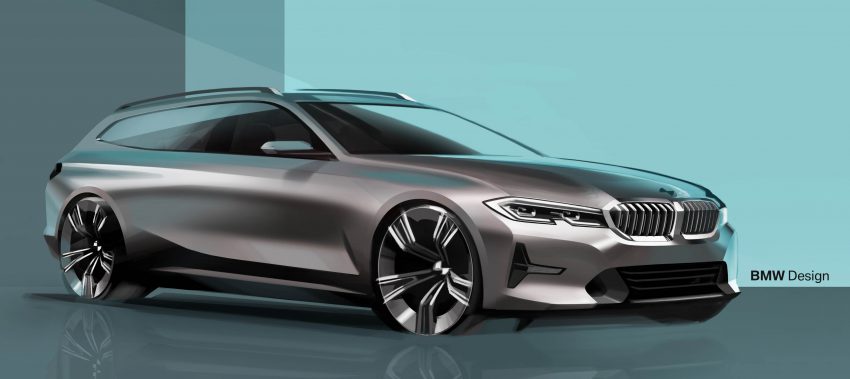 G21 BMW 3 Series Touring 官图发布，实车9月正式亮相 97616