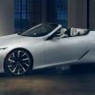 选择性更多！Lexus LC 下个月将发布双门敞篷版车型