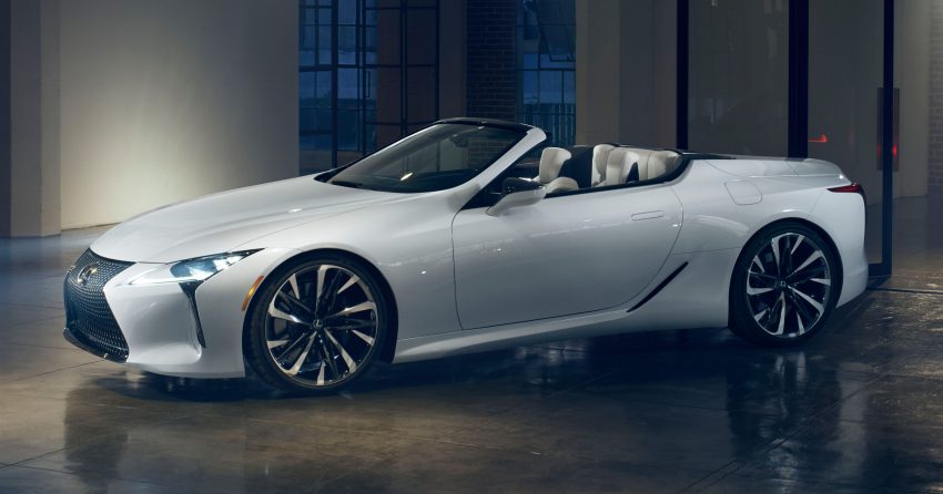 选择性更多！Lexus LC 下个月将发布双门敞篷版车型 97934