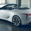 选择性更多！Lexus LC 下个月将发布双门敞篷版车型