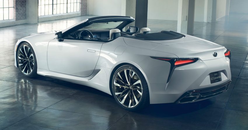 选择性更多！Lexus LC 下个月将发布双门敞篷版车型 97937
