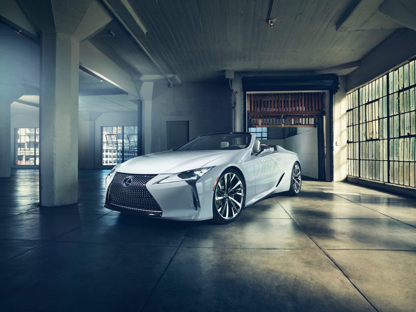 选择性更多！Lexus LC 下个月将发布双门敞篷版车型 97939