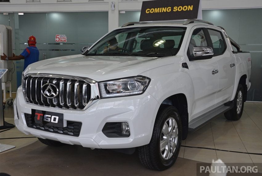 Maxus T60 皮卡本地开放预订，首批车中国进口售9.9万 99293