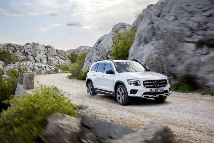 入门级七人座 SUV，全新 Mercedes-Benz GLB 官图发布 97493