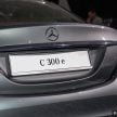 发布在即，插电混动版 Mercedes-Benz C300e 本地亮相