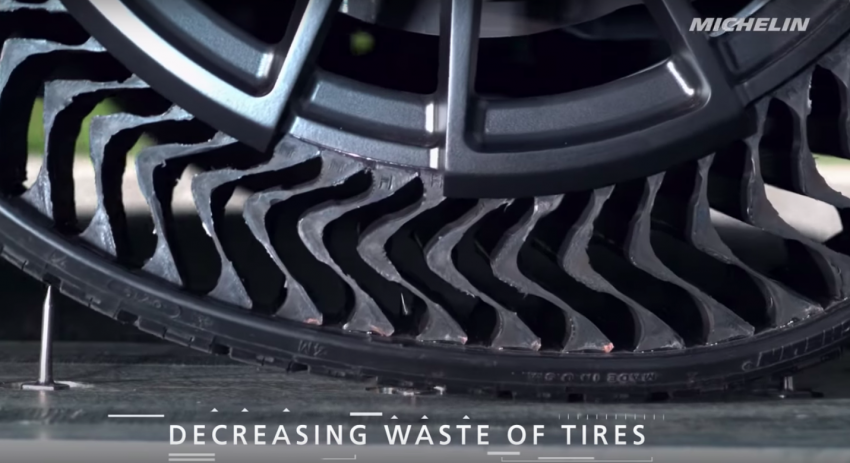 Michelin UPTIS 系列面世, 无需再担心轮胎会中钉漏风了 97259