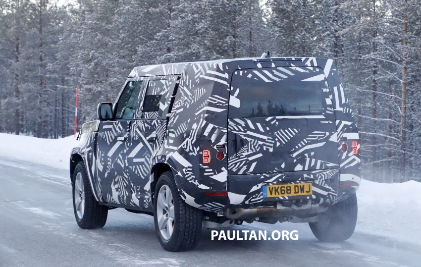 全新 Land Rover Defender 外观谍照曝光，继续硬派到底 98797