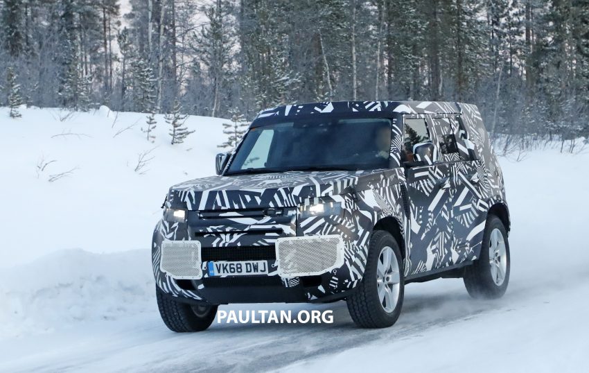 全新 Land Rover Defender 外观谍照曝光，继续硬派到底 98800