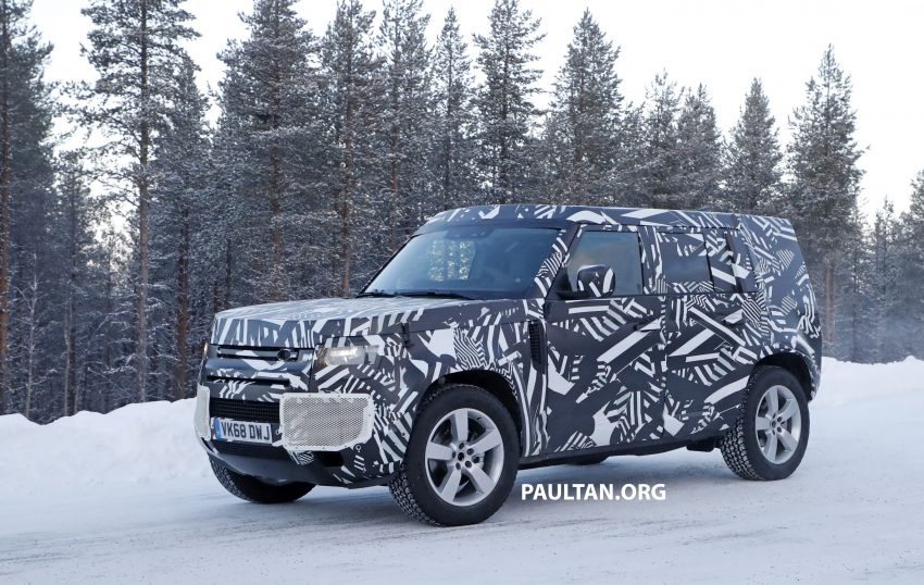 全新 Land Rover Defender 外观谍照曝光，继续硬派到底 98791
