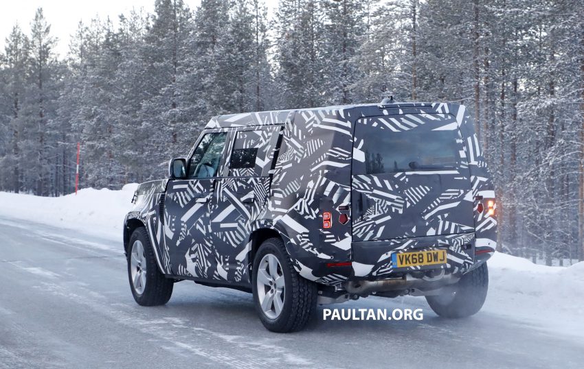 全新 Land Rover Defender 外观谍照曝光，继续硬派到底 98796