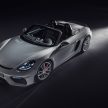 Porsche 718 Cayman GT4 与 Boxster Spyder 官图发布