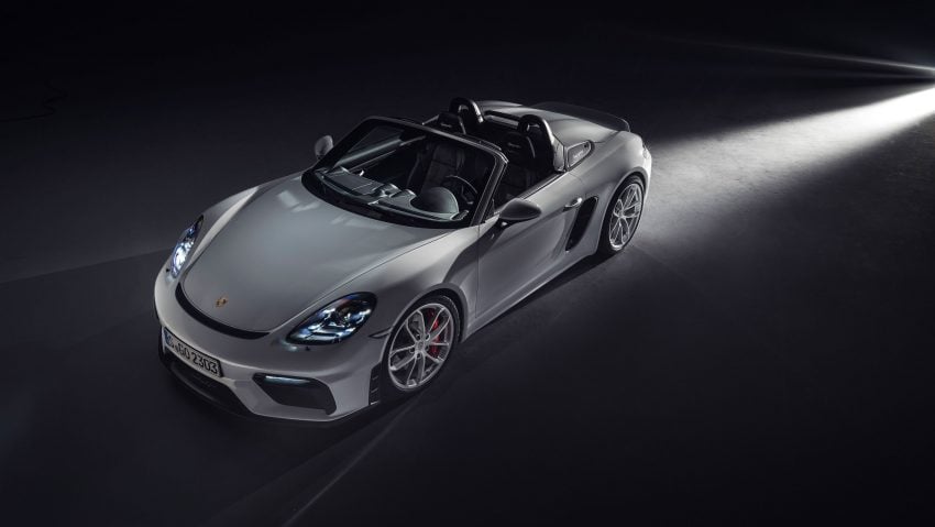 Porsche 718 Cayman GT4 与 Boxster Spyder 官图发布 98123