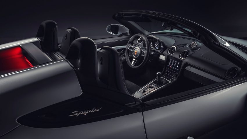 Porsche 718 Cayman GT4 与 Boxster Spyder 官图发布 98124