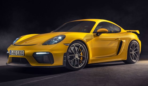 Porsche 718 Cayman GT4 与 Boxster Spyder 官图发布