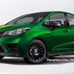 雪邦1,000公里耐力赛特别版，Proton Iriz S1000 构想图