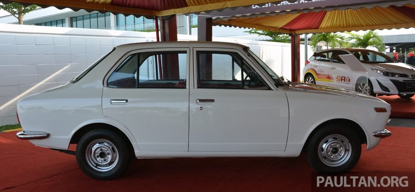 从 1968 年第一辆在本地组装的 KE10 Corolla 一直到今天的新 Yaris，Toyota 庆祝在马来西亚生产汽车的第50周年 98840