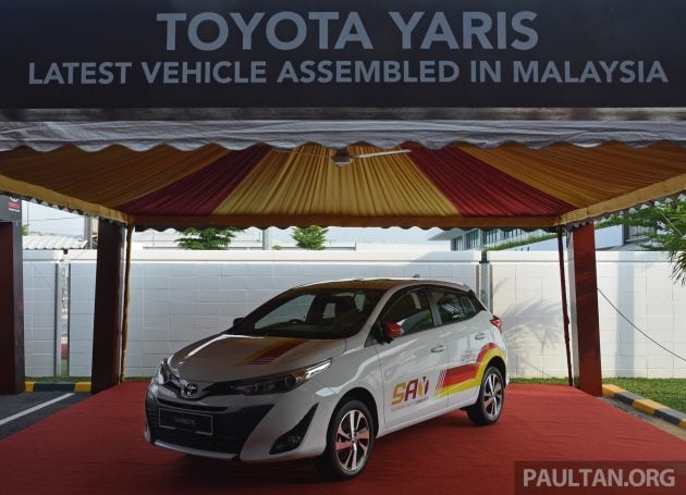 从 1968 年第一辆在本地组装的 KE10 Corolla 一直到今天的新 Yaris，Toyota 庆祝在马来西亚生产汽车的第50周年