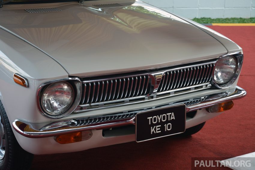 从 1968 年第一辆在本地组装的 KE10 Corolla 一直到今天的新 Yaris，Toyota 庆祝在马来西亚生产汽车的第50周年 98836