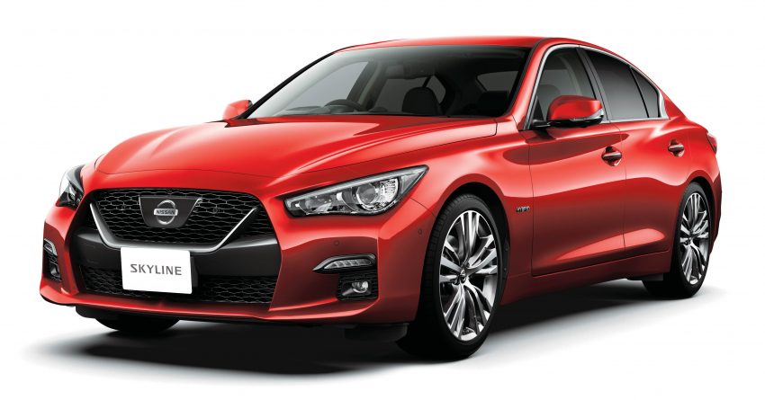 2019 Nissan Skyline 小改款官图发布，首搭 ProPilot 2.0 升级版驾驶辅助系统，V6 双涡轮引擎可榨出405 PS马力 101010