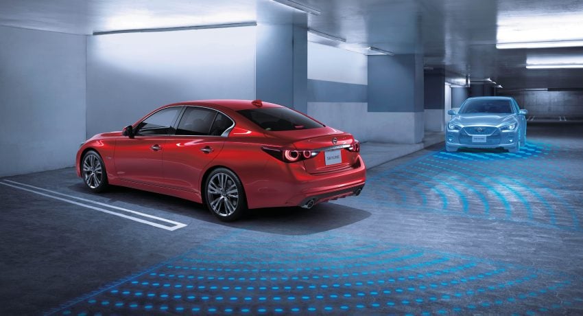 2019 Nissan Skyline 小改款官图发布，首搭 ProPilot 2.0 升级版驾驶辅助系统，V6 双涡轮引擎可榨出405 PS马力 101040
