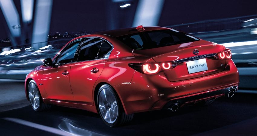 2019 Nissan Skyline 小改款官图发布，首搭 ProPilot 2.0 升级版驾驶辅助系统，V6 双涡轮引擎可榨出405 PS马力 101044