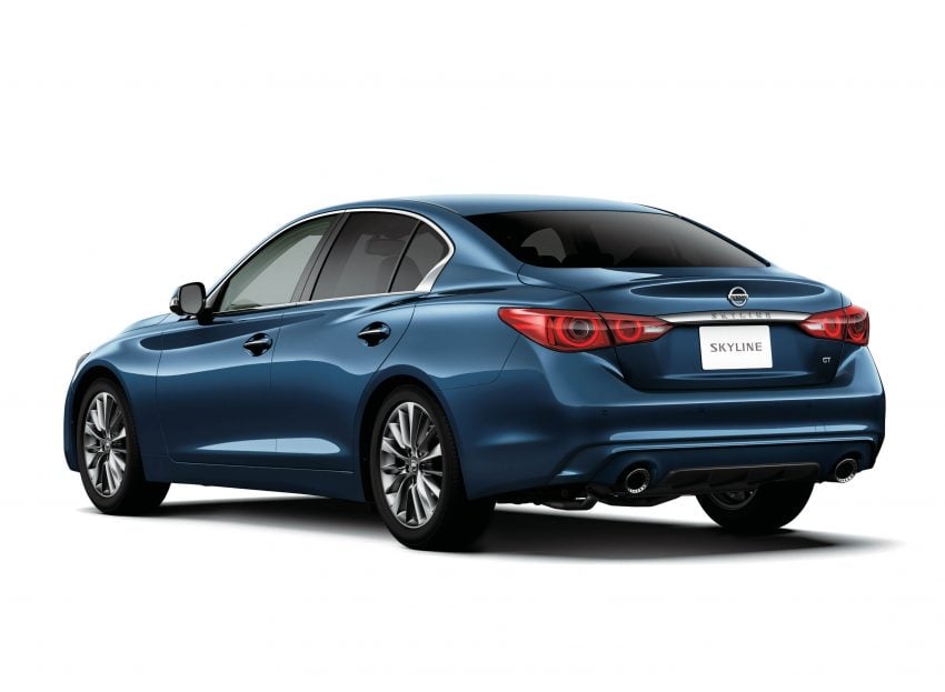 2019 Nissan Skyline 小改款官图发布，首搭 ProPilot 2.0 升级版驾驶辅助系统，V6 双涡轮引擎可榨出405 PS马力 101015