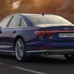 全新 Audi S8 官图对外发布, V8轻混动引擎, 563匹马力